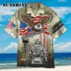 Custom 3D Eagle Veteran Memorial Day Hawaiian Shirt Aloha Shirt Aloha Shirt