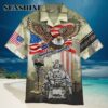 Custom 3D Eagle Veteran Memorial Day Hawaiian Shirt Hawaiian Hawaiian