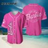 Custom Name Barbie Baseball Jersey Hawaiian Hawaiian