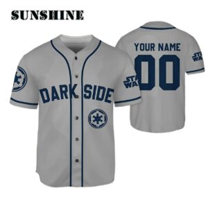 Custom Name Star Wars Dark Side DisneyBaseball Jersey Printed Thumb