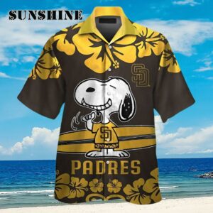 Cute Snoopy San Diego Padres Hawaiian Shirt Aloha Shirt Aloha Shirt