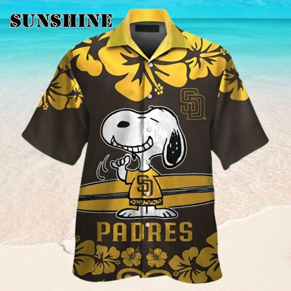 Cute Snoopy San Diego Padres Hawaiian Shirt Hawaaian Shirt Hawaaian Shirt