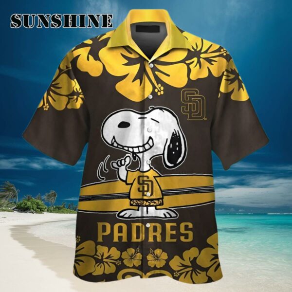 Cute Snoopy San Diego Padres Hawaiian Shirt Hawaiian Hawaiian