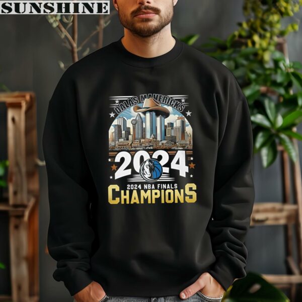 Dallas Mavericks 2024 NBA Finals Champions T Shirt 3 sweatshirt