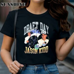 Dallas Mavericks Jason Kidd Draft Day Signature shirt 1 TShirt