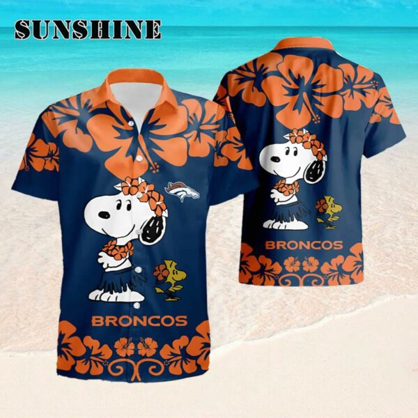 Denver Broncos Snoopy Hawaiian Shirt Hawaaian Shirt Hawaaian Shirt