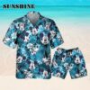Disney Mickey And Friends Seamless Blue Style Hawaii Shirt Hawaaian Shirt Hawaaian Shirt
