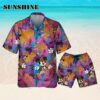 Disney Mickey Indiana Jones Colorful Summer Tropical Hawaii Shirt Hawaaian Shirt Hawaaian Shirt