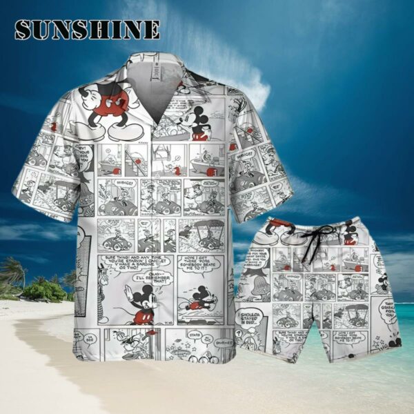Disney Mickey Mouse Retro Comic Life Style Hawaii Shirt Hawaiian Hawaiian