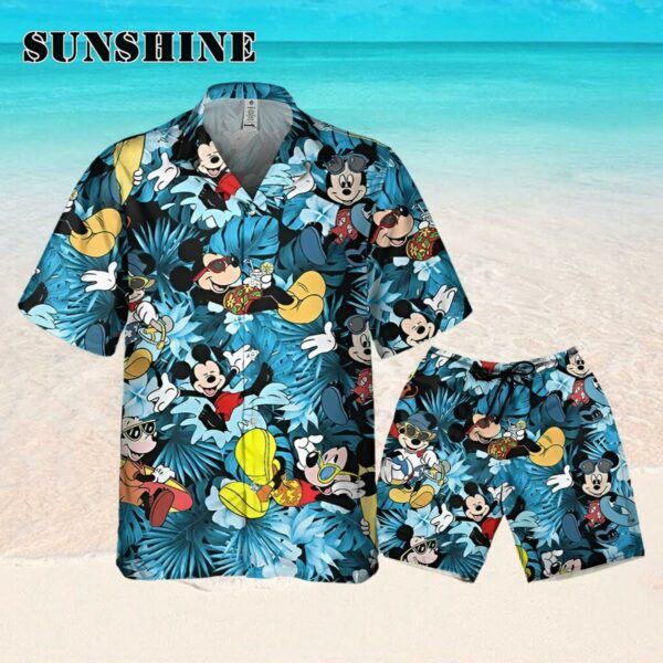 Disney Mickey Mouse Summer Tropical Vacation Hawaii Shirt Hawaaian Shirt Hawaaian Shirt