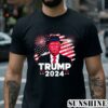 Donald Trump 2024 Happy 4Th Of July Trump American Flag Shirt 2 Shirt