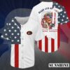 Donald Trump 4th July Independence Day Baseball Jersey