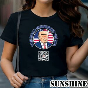 Donald Trump The Maga Movement On Sol Shirt 1 TShirt