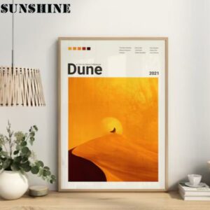 Dune Movie Poster Canvas Home Decor Printed Aloha
