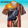 Eagle Independence America Short Sleeve Button Down Shirt Hawaaian Shirt Hawaaian Shirt