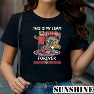 Florida Panther This Is My Team Forever True Fan NHL Shirt 1 TShirt