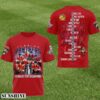 Florida Panthers 2024 Stanley Cup Champions 3D T Shirt 1 1