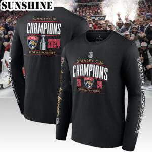 Florida Panthers 2024 Stanley Cup Champions Shirt Long Sleeve