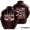 Four Straight National Champs Dynasty Back To Back To Back To Back Oklahoma Sooners Hoodie 2 2