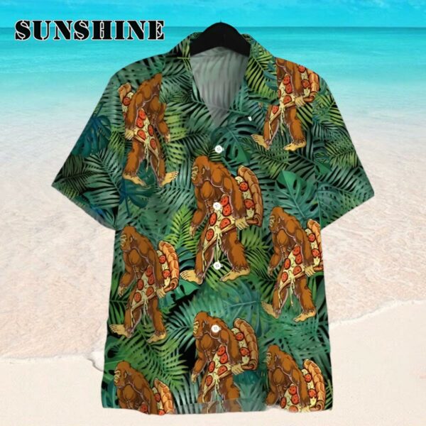 Funny Bigfoot Tropical Hawaii Shirt Hawaaian Shirt Hawaaian Shirt