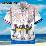 Funny Hawaiian Shirt 4th Of July Penguins Hawaiian Shirt Aloha Shirt Aloha Shirt