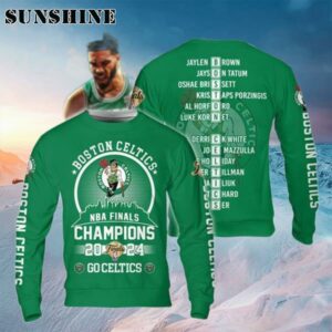Go Celtics Boston Celtics NBA Finals Champions 2024 Ugly Sweater Sweater Sweater