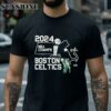 Green Boston Celtics 2024 NBA Finals Champions City State Shirt 2 Shirt