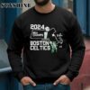 Green Boston Celtics 2024 NBA Finals Champions City State Shirt 3 Sweatshirts