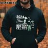 Green Boston Celtics 2024 NBA Finals Champions City State Shirt 4 Hoodie
