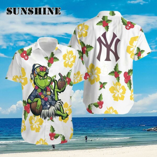 Grinch New York Yankees Hawaiian Shirt Aloha Shirt Aloha Shirt