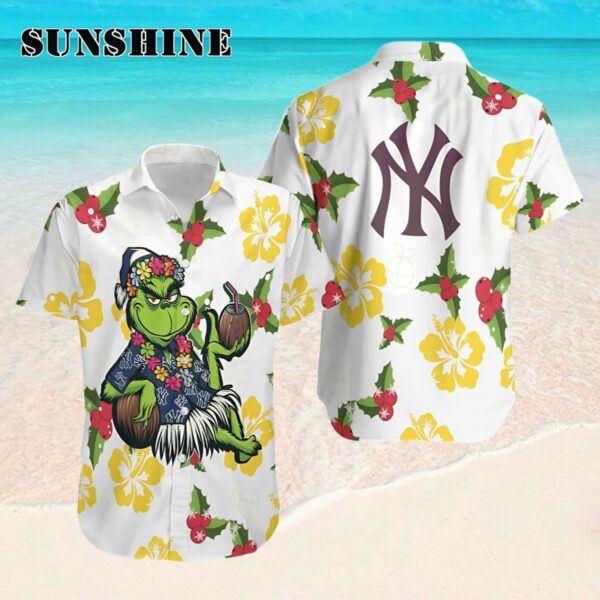 Grinch New York Yankees Hawaiian Shirt Hawaaian Shirt Hawaaian Shirt