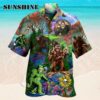 Hippie Bigfoot Peace Life Hawaiian Shirt Hawaaian Shirt Hawaaian Shirt