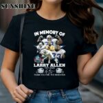 In Memory Of Larry Allen 1971 2024 Thank You For The Memories Hall Of Fame T Shirt 1 TShirt