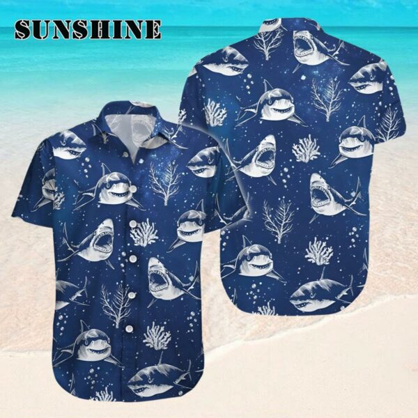 Jaws Hawaiian Shirt Aloha Shirt Hawaaian Shirt Hawaaian Shirt