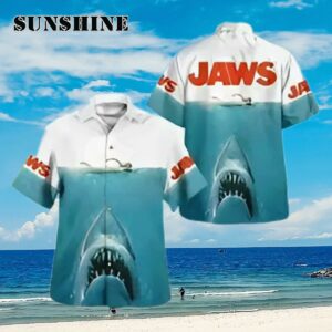 Jaws The Shark Hawaiian Shirt Aloha Shirt Aloha Shirt