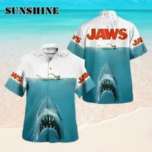 Jaws The Shark Hawaiian Shirt Hawaaian Shirt Hawaaian Shirt