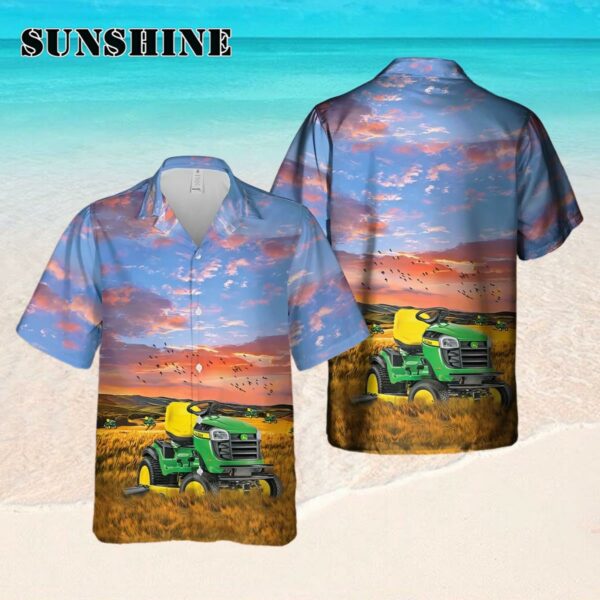 John Deere E180 Lawn Tractor Hawaiian Shirt Hawaaian Shirt Hawaaian Shirt