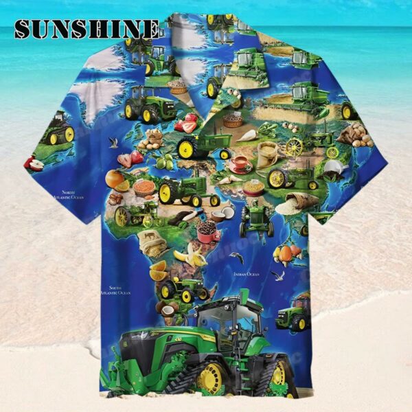 John Deere Hawaiian Shirt Best Gifts For Summer Hawaaian Shirt Hawaaian Shirt