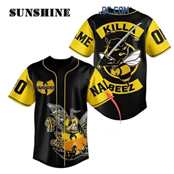 Killa Beez Wu Tang Clan Love Personalized Baseball Jersey Printed Thumb
