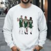 Kristaps Porzingis Jayson Tatum And Jaylen Brown Big 3 Boston Shirt 3 Sweatshirts