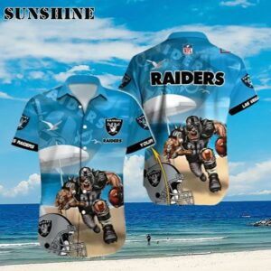 Las Vegas Raiders Hawaiian Shirt NFL Football Hawaiian Shirt Aloha Shirt Aloha Shirt