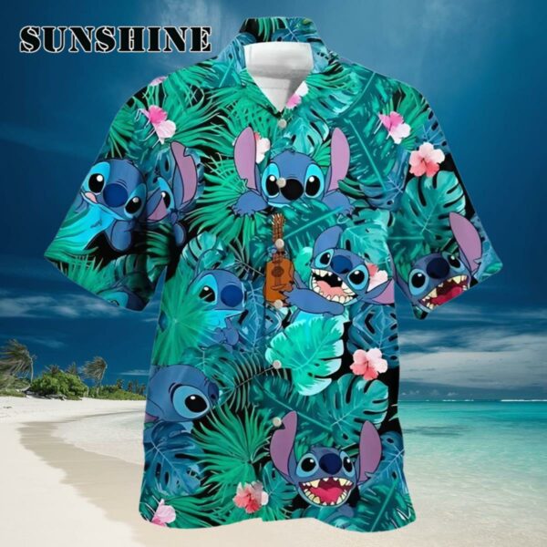 Lilo And Stitch Mens Shirt Disney Stitch Hawaiian Shirt Hawaiian Hawaiian