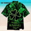 Lucky Clover Happy St Patrick's Day Aloha Hawaiian Shirt Hawaaian Shirt Hawaaian Shirt