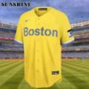 MLB Boston Red Sox Yellow Jersey 3 9