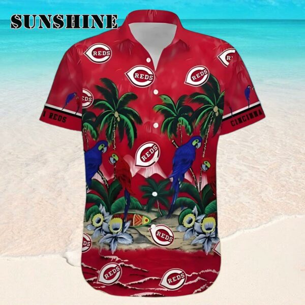 MLB Cincinnati Reds Hawaiian Shirt Aloha Island Beach Lovers Gift Hawaaian Shirt Hawaaian Shirt