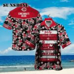 MLB Cincinnati Reds Hawaiian Shirt Family Baseball Team Spirit Gift For Summer Lovers Aloha Shirt Aloha Shirt
