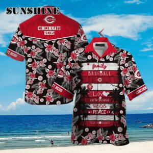 MLB Cincinnati Reds Hawaiian Shirt Family Baseball Team Spirit Gift For Summer Lovers Aloha Shirt Aloha Shirt