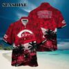 MLB Cincinnati Reds Hawaiian Shirt Palm Tree Pattern For Fans Hawaiian Hawaiian