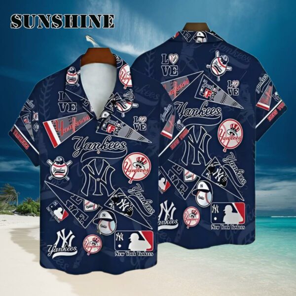 MLB New York Yankees Hawaiian Shirt Hawaiian Hawaiian