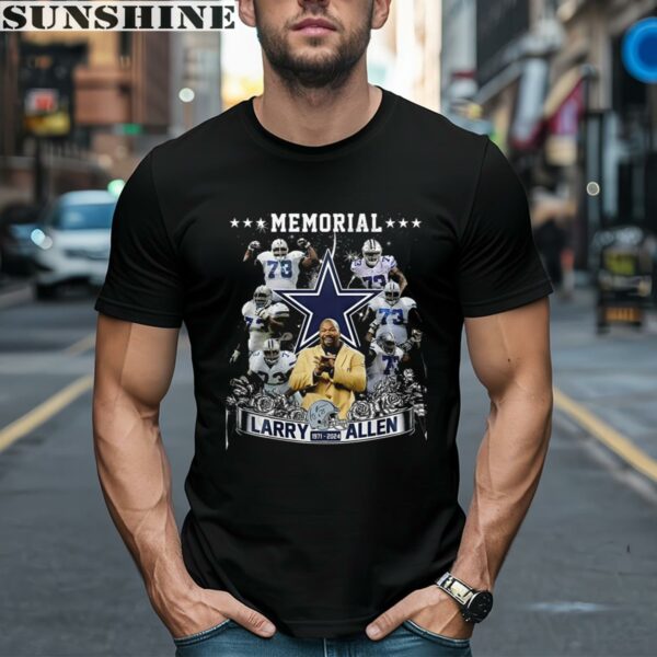 Memorial Larry Allen 1971 2024 T Shirt 1 men shirt